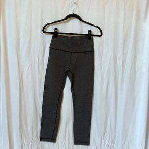 LULULEMON Wunder Under Black Leggings #C60416